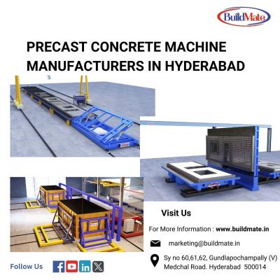 Precast Concrete Machine Manufacturers in Hyderabad - Hyderabad Industrial Machineries