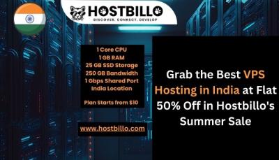 Grab the Best VPS Hosting in India at Flat 50% Off in Hostbillo's Summer Sale - Surat Hosting