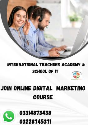 Online digital marketing tutor in Lahore 03314873438 - Lahore Tutoring, Lessons