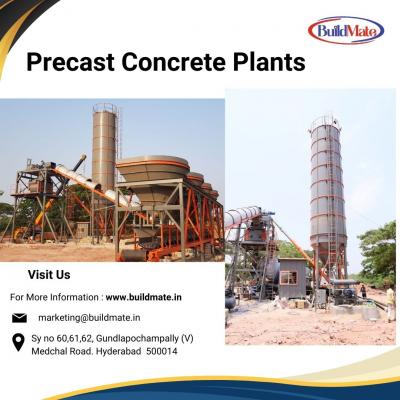 Precast Concrete Plants | Buildmate - Hyderabad Industrial Machineries