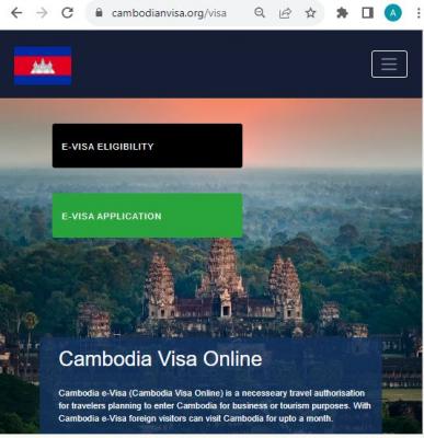 FOR FRENCH CITIZENS - CAMBODIA Easy and Simple Cambodian Visa - Cambodian Visa  - New York Other