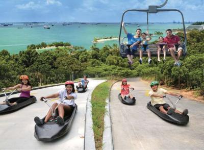 Luge and Skyline Sky ride cheap ticket discount promotion Adventure cove water park S.E.A Aquarium U - Singapore Region Tickets