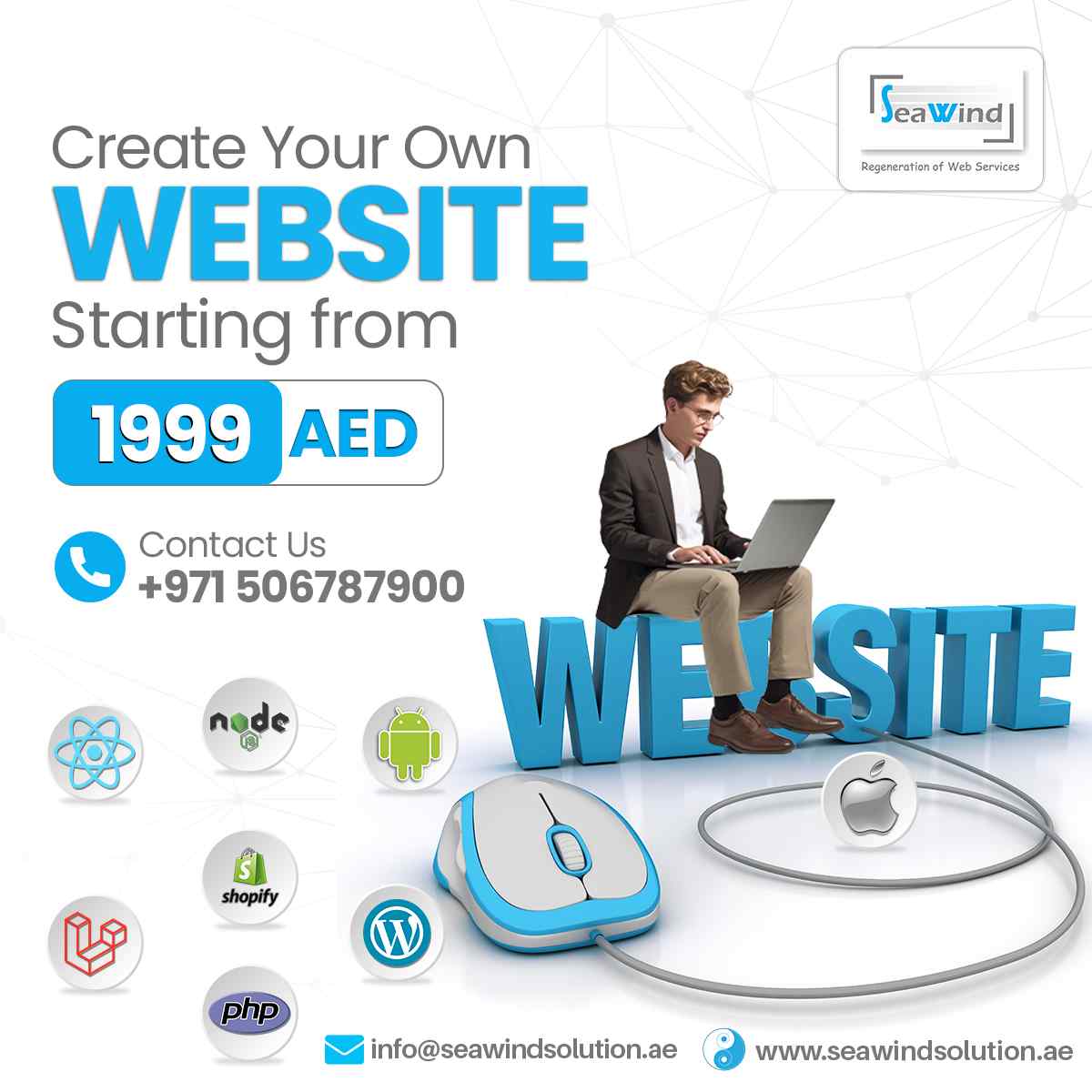 Launch your business online presence with our website packages starting at just 1999 AED! - Ras al-Khaimah Computer