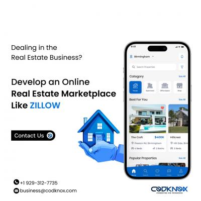 How to Build a Real Estate App Like Zillow in 2024 - Codknox - New York Other