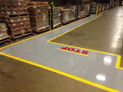 Warehouse Line Painting