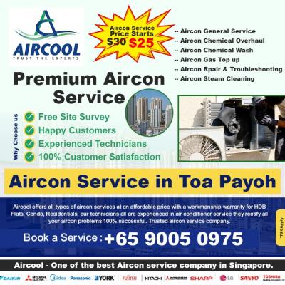 Aircon service in Toa Payoh