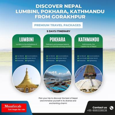 Gorakhpur to Nepal Tour Package, Nepal Tour Package from Gorakhpur