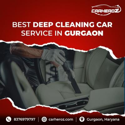 Best Deep Cleaning Car Service in Gurgaon - CarHeroz
