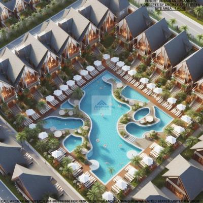Eco Resort Small Resort Layout Plan
