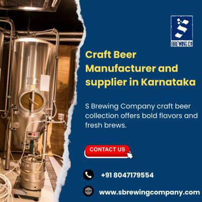 Craft Beer Manufacturer and supplier in Karnataka | Best Brewing Equipments Supplier in Karnataka