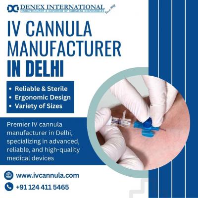 IV cannula manufacturers in Delhi