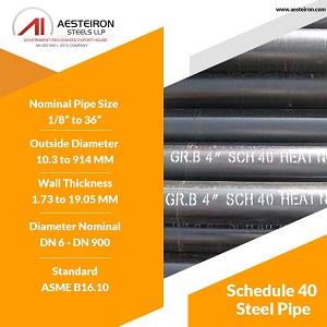 Schedule 40 Steel Pipe - Houston Other