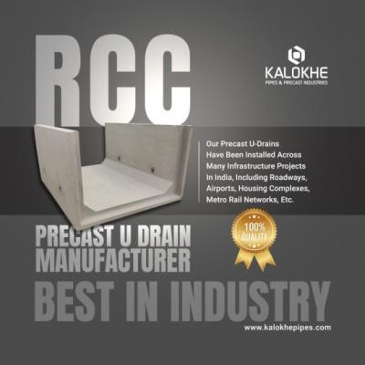 RCC Precast U Drain Pipe Manufacturer