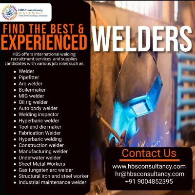 Welders Recruitment Services in India