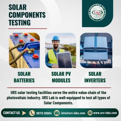 Solar Components Testing Labs in Gurugram - Gurgaon Other