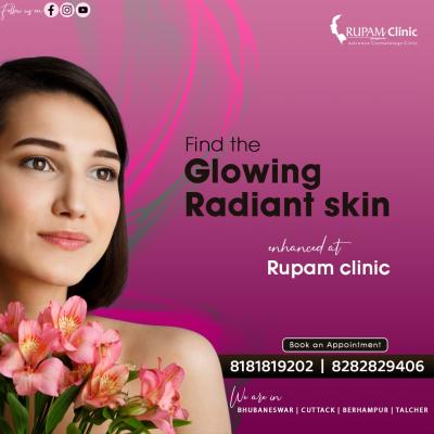 Rupam Clinic in Bhubaneswar offers advanced skin-whitening procedures.