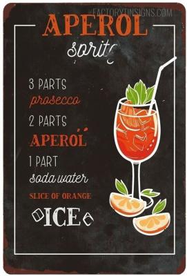 Buy Retro Tin Signs Online | Factorytinsigns.com