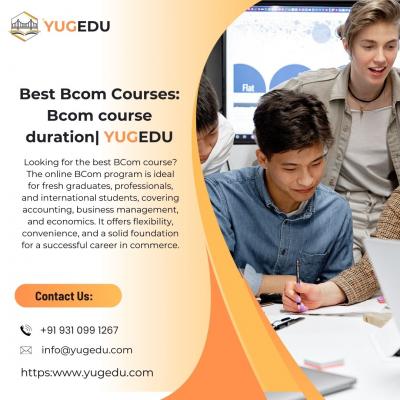 Best Bcom Courses: Bcom course duration | Yugedu