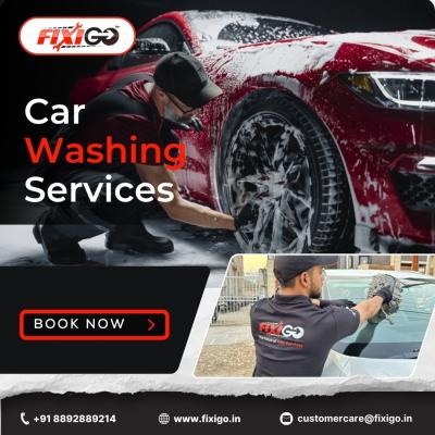 Car Wash Online Booking  | FixiGo - Delhi Other