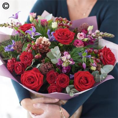 Christmas flowers with free delivery