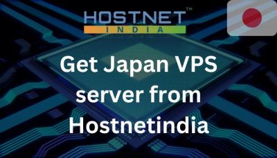 Get Japan VPS server from Hostnetindia