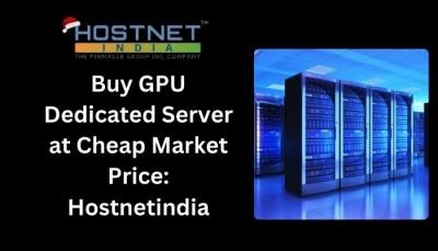 Buy GPU Dedicated Server at Cheap Market Price: Hostnetindia