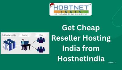 Get Cheap Reseller Hosting India from Hostnetindia