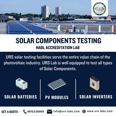 Solar Components Testing labs in Mumbai - Mumbai Other