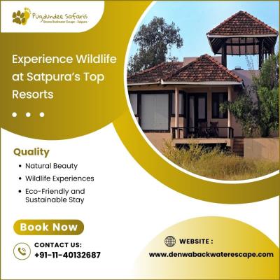 Experience Wildlife at Satpura’s Top Resorts