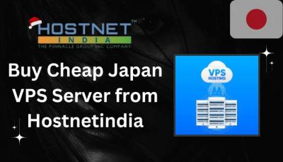  Buy Cheap Japan VPS Server from Hostnetindia