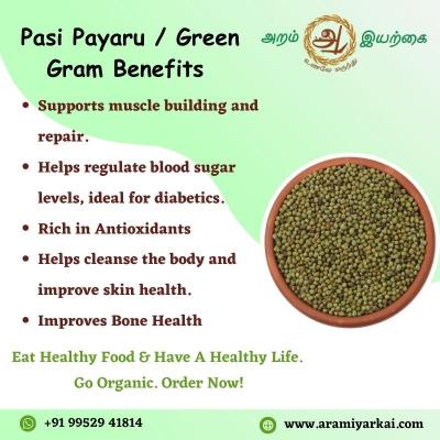 Buy Organic Green Peas Online in Chennai | Organic Green Peas - Aramiyarkai