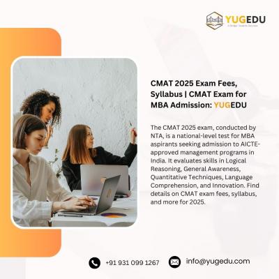 CMAT 2025 Exam Fees, Syllabus | CMAT Exam for MBA Admission: YUGEDU