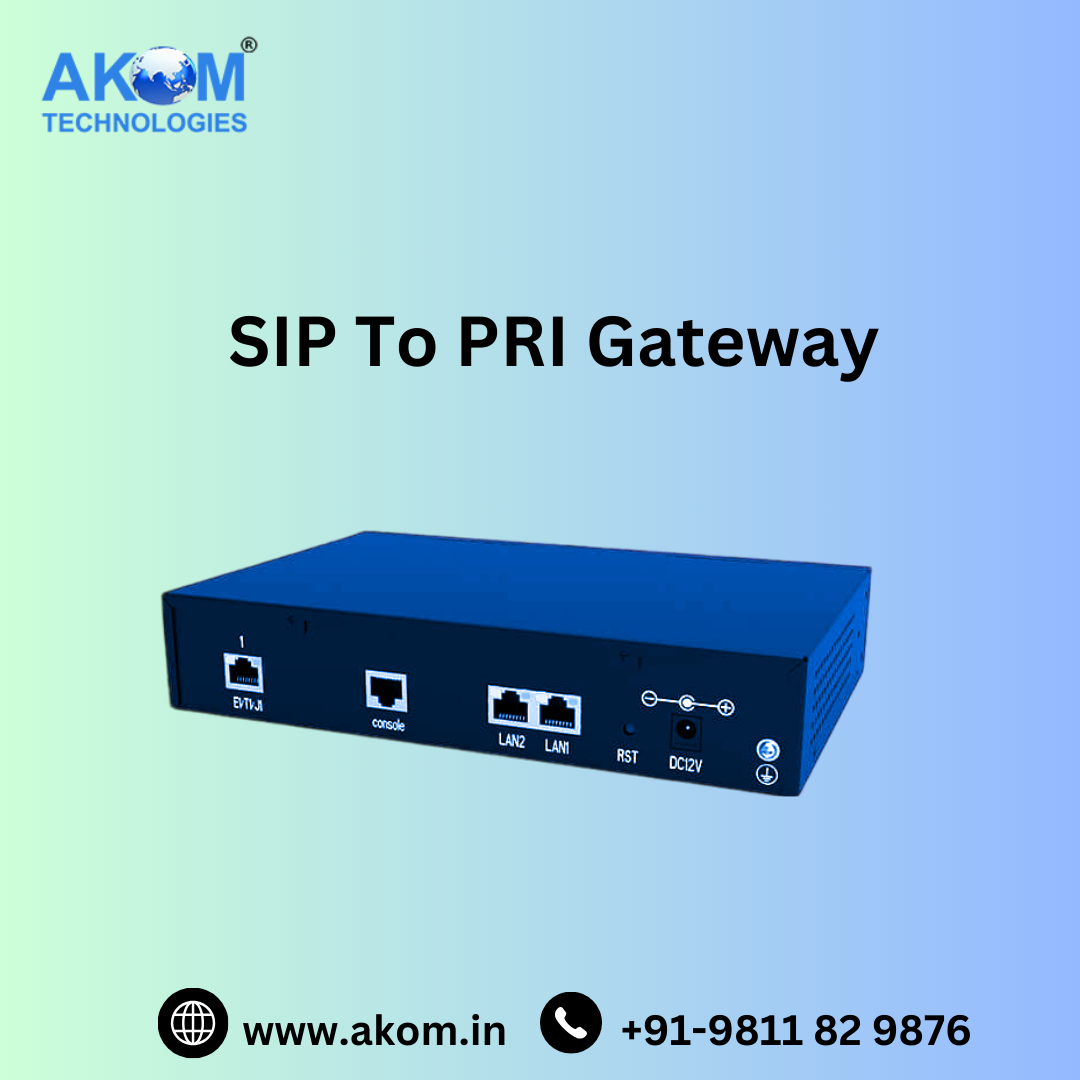 Efficient SIP to PRI Gateway Connectivity - Delhi Computer