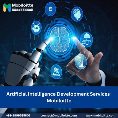 Artificial Intelligence Development Services- Mobiloitte - Delhi Computer