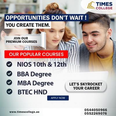 NIOS Admissions in Sharjah - Sharjah Other