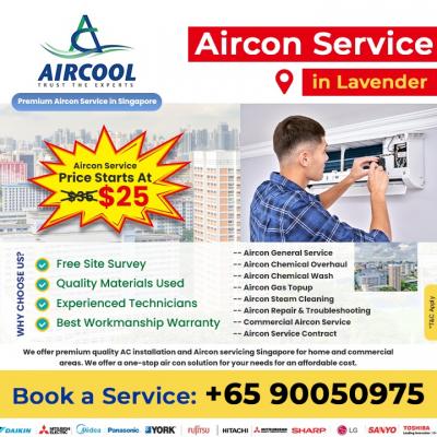 Aircon service in Lavender