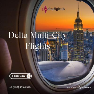 How to book a multi-city flight on Delta?