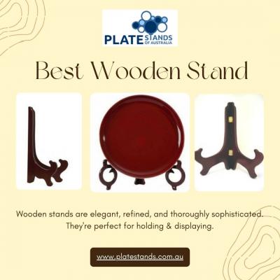 Best Wooden Stand at Plate Stands of Australia