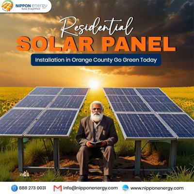 Residential Solar Panel Installation in Orange County: Go Green Today