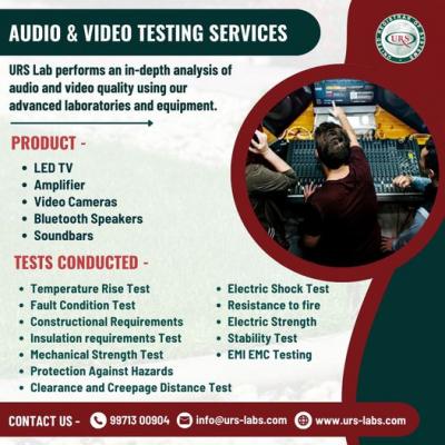 Audio Video Testing Labs in Noida - Delhi Other