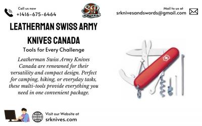 Leatherman Swiss Army Knives Canada: Tools for Every Challenge