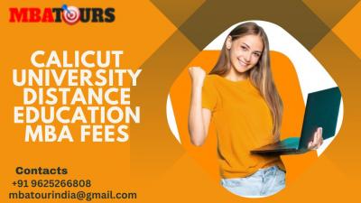 Calicut University Distance Education MBA Fees