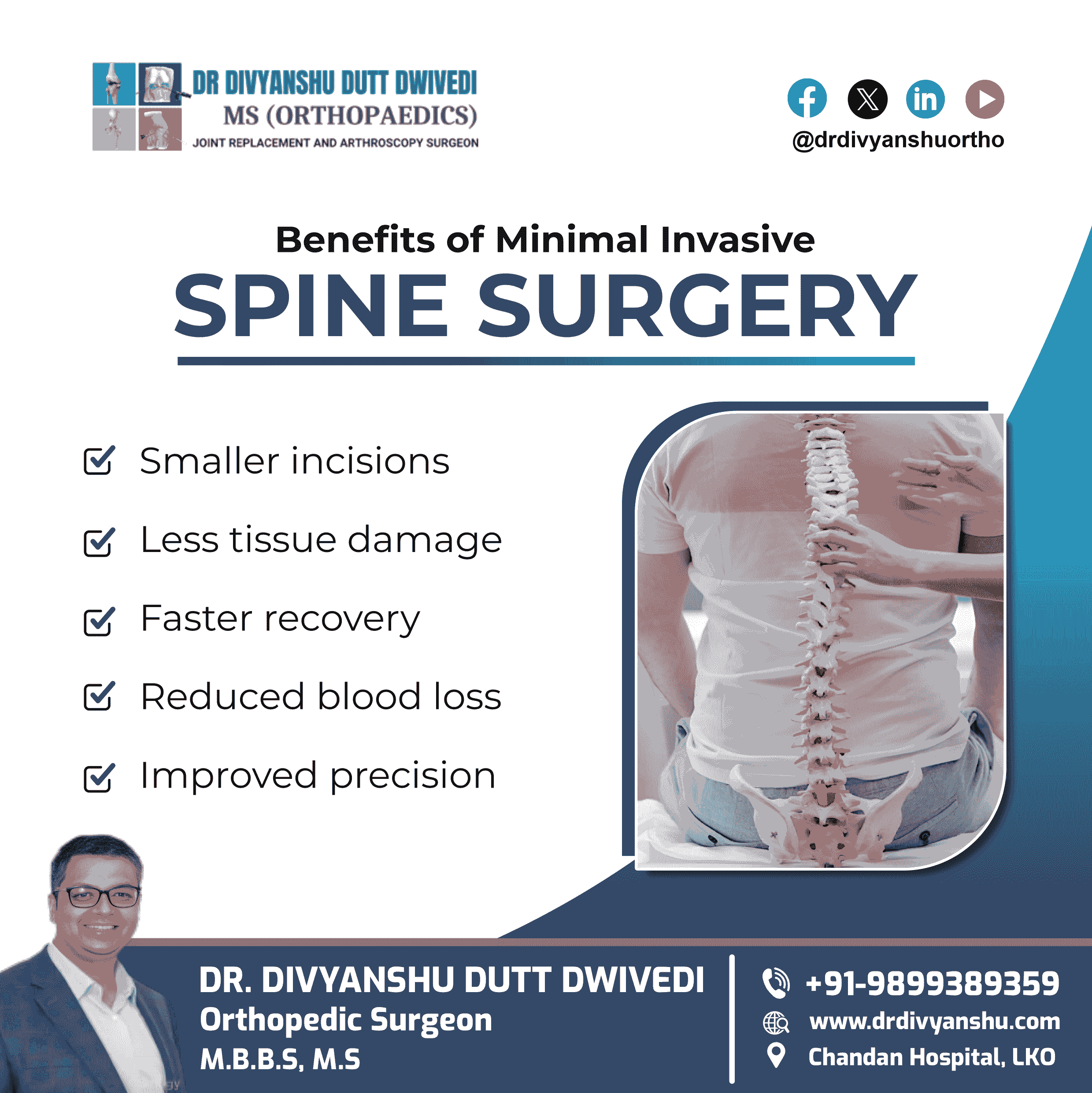 Benefits of Minimally Invasive Spine Surgery 