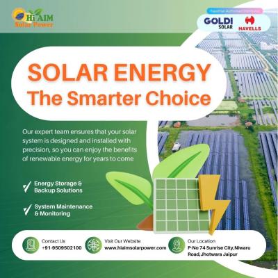 Premium commercial and industrial solar plants in Jaipur