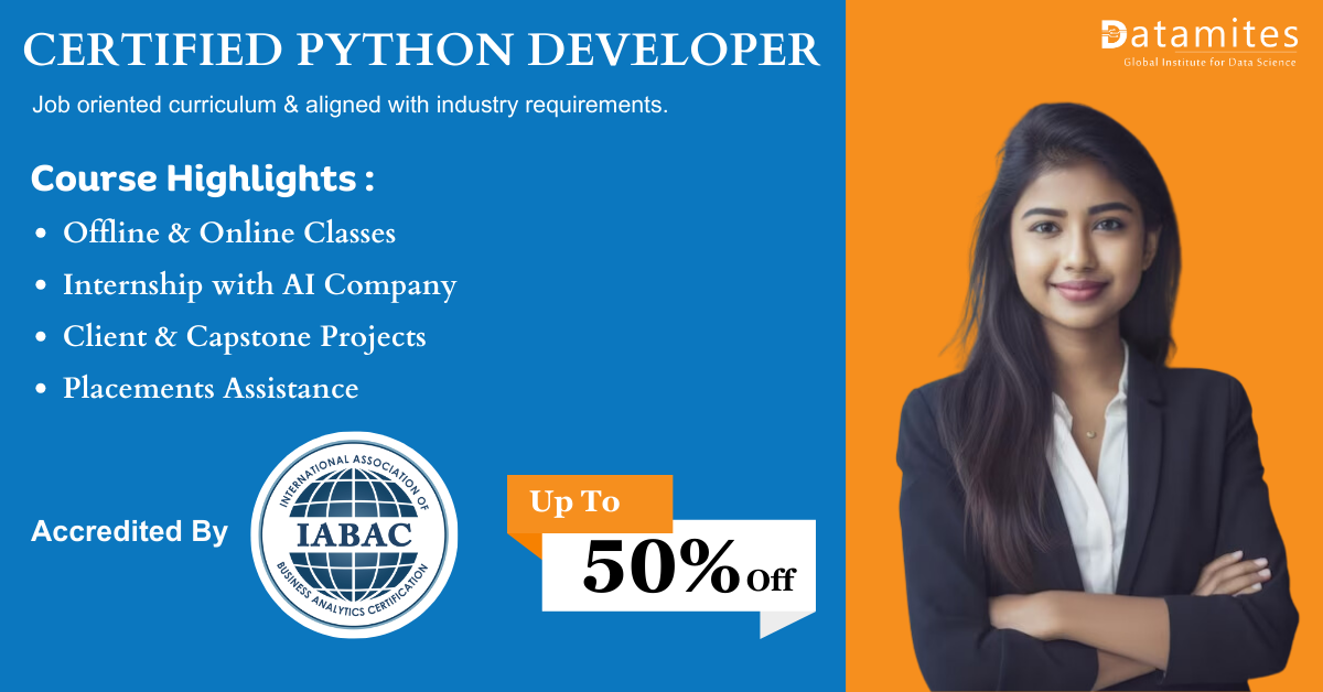 Python training course in Hyderabad