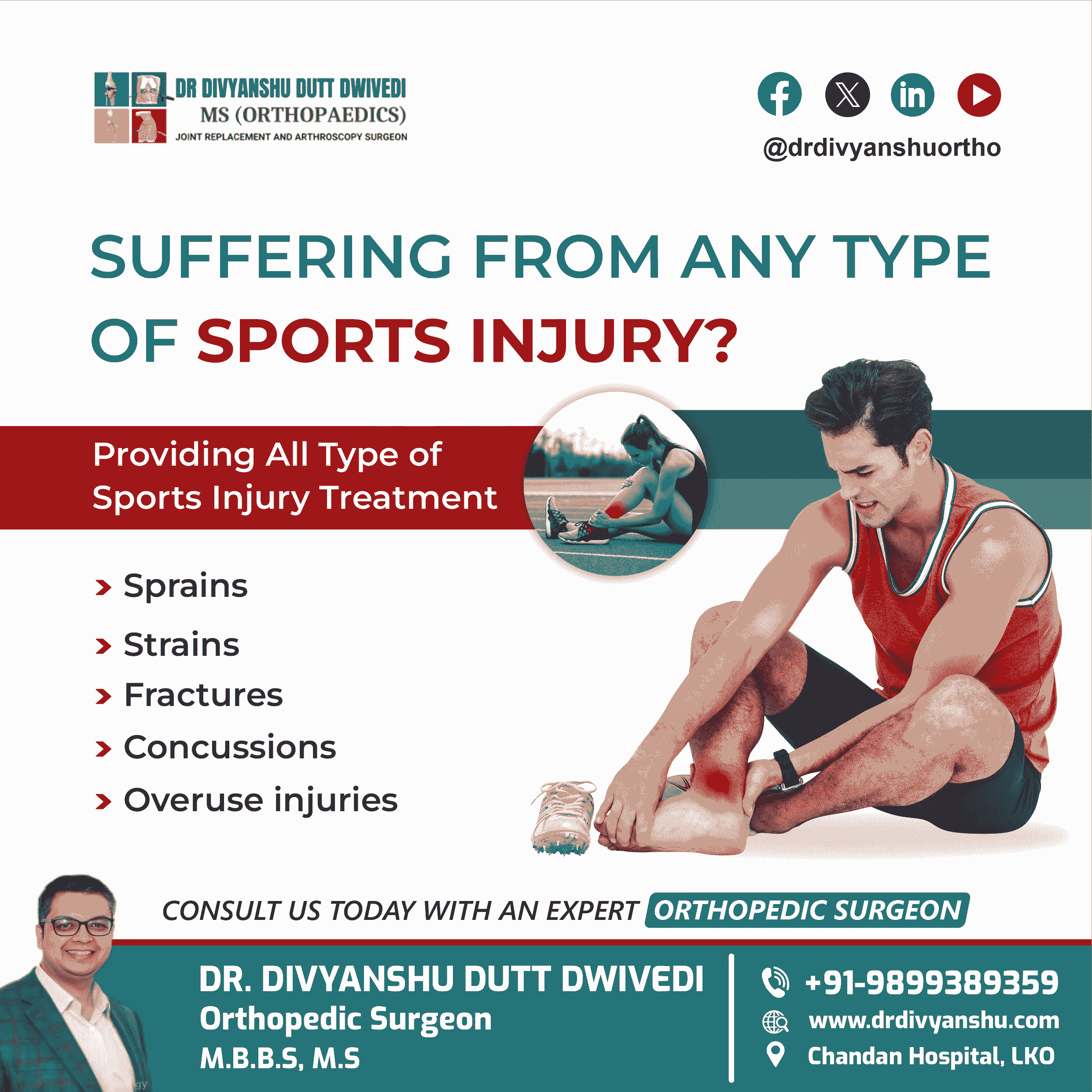 Sports Injury Slowing You Down?