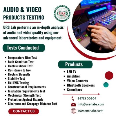 Audio Video Testing Labs in Noida - Other Other