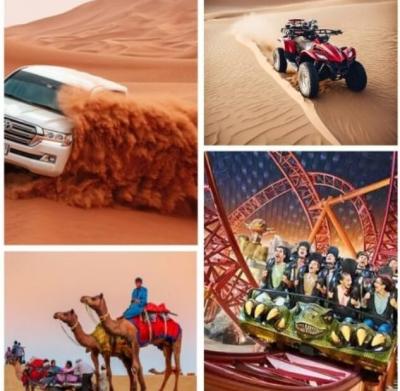 Desert Safari Dubai from Abu Dhabi