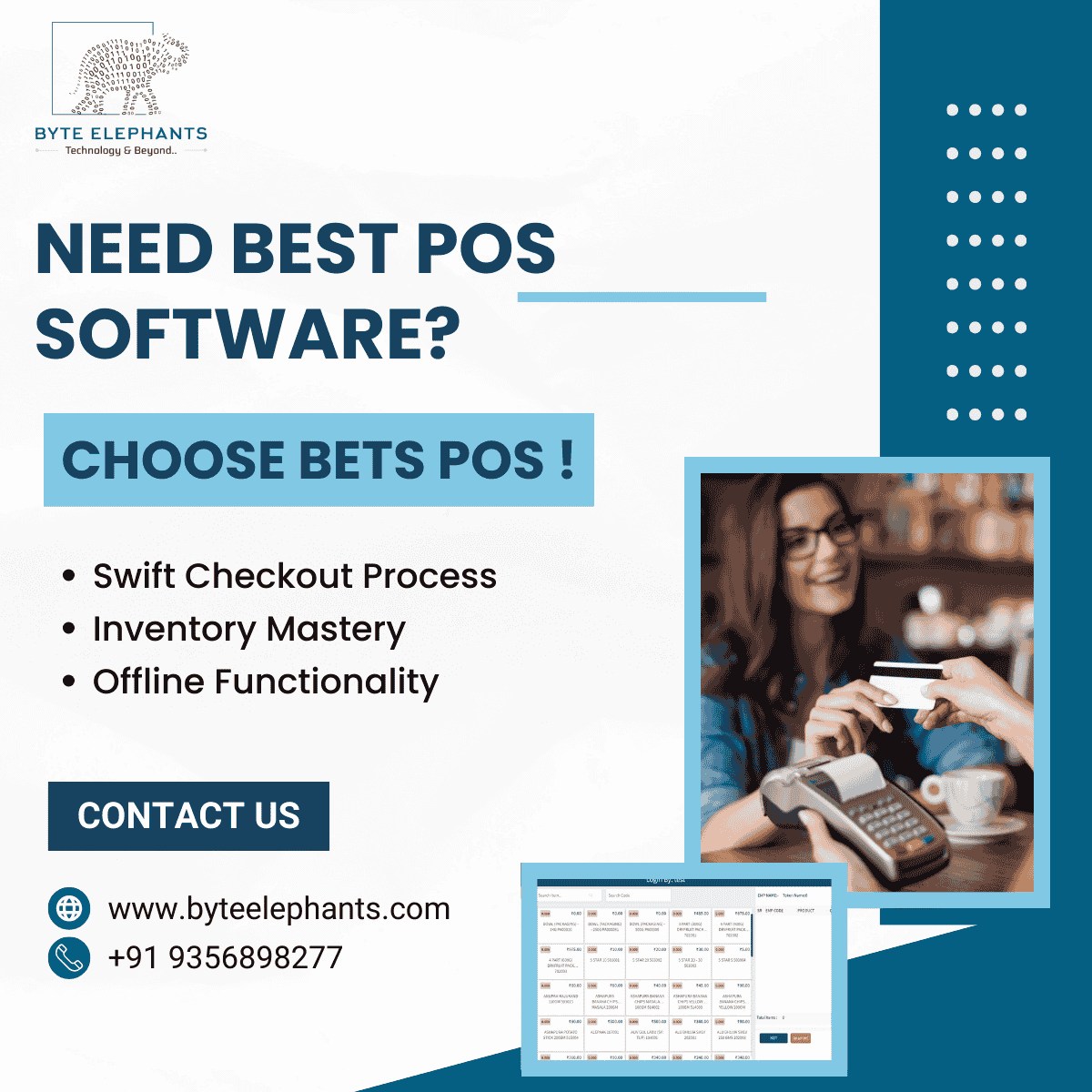 Need best POS software? Choose BETs POS !