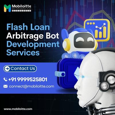 Flash Loan Arbitrage Bot Development Services- Mobiloitte